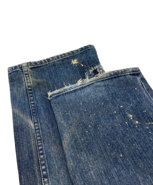 NUMBER (N)INE（ナンバーナイン）NUMBER (N)INE (ナンバーナイン) グランジデニムパンツ インディゴ サイズ:34の古着・服飾アイテム