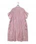 ne quittez pas (ヌキテパ) Poplin Stripe Big Shirts Dress ピンク×ホワイト サイズ:不明：14000円