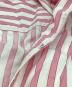 中古・古着 ne quittez pas (ヌキテパ) Poplin Stripe Big Shirts Dress ピンク×ホワイト サイズ:不明：14000円