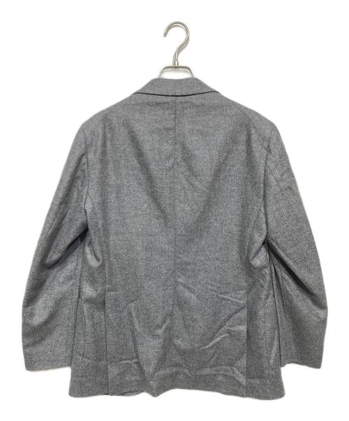 TAGLIATORE（タリアトーレ）TAGLIATORE (タリアトーレ) ウールカシミヤ テーラードジャケット グレー サイズ:46/Rの古着・服飾アイテム