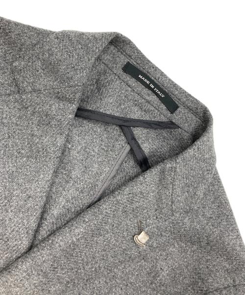 TAGLIATORE（タリアトーレ）TAGLIATORE (タリアトーレ) ウールカシミヤ テーラードジャケット グレー サイズ:46/Rの古着・服飾アイテム
