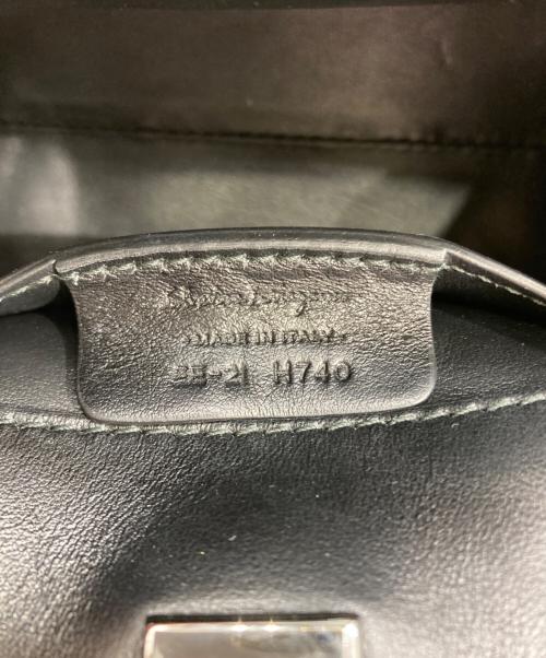 Salvatore Ferragamo（サルヴァトーレ フェラガモ）Salvatore Ferragamo (サルヴァトーレ フェラガモ) スタジオ マイクロ ブラックの古着・服飾アイテム