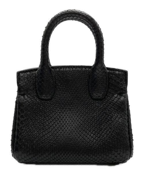 Salvatore Ferragamo（サルヴァトーレ フェラガモ）Salvatore Ferragamo (サルヴァトーレ フェラガモ) スタジオ マイクロ ブラックの古着・服飾アイテム