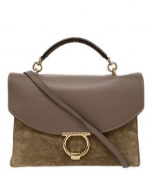 Salvatore Ferragamo（サルヴァトーレ フェラガモ）の古着「2WAY トップハンドルバッグ」｜ブラウン