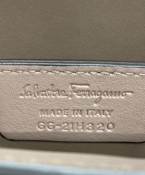 Salvatore Ferragamo（サルヴァトーレ フェラガモ）Salvatore Ferragamo (サルヴァトーレ フェラガモ) 2WAY トップハンドルバッグ ブラウンの古着・服飾アイテム