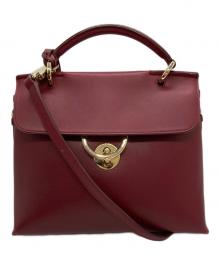 Salvatore Ferragamo（サルヴァトーレ フェラガモ）の古着「2WAYショルダーバッグ」｜レッド