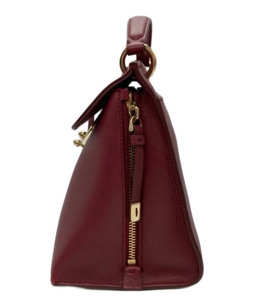 Salvatore Ferragamo（サルヴァトーレ フェラガモ）Salvatore Ferragamo (サルヴァトーレ フェラガモ) 2WAYショルダーバッグ レッドの古着・服飾アイテム
