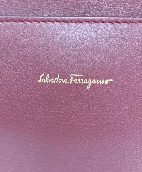 Salvatore Ferragamo（サルヴァトーレ フェラガモ）Salvatore Ferragamo (サルヴァトーレ フェラガモ) 2WAYショルダーバッグ レッドの古着・服飾アイテム
