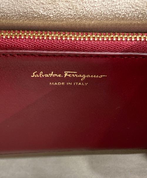Salvatore Ferragamo（サルヴァトーレ フェラガモ）Salvatore Ferragamo (サルヴァトーレ フェラガモ) 2WAYショルダーバッグ レッドの古着・服飾アイテム