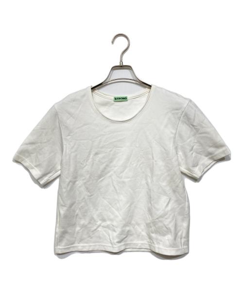 STRONG（ストロング）STRONG (ストロング) PACK TEE SHORT ホワイト サイズ:XSの古着・服飾アイテム