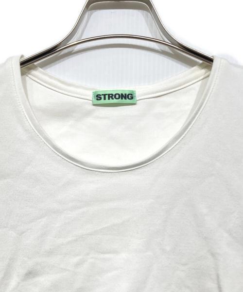 STRONG（ストロング）STRONG (ストロング) PACK TEE SHORT ホワイト サイズ:XSの古着・服飾アイテム