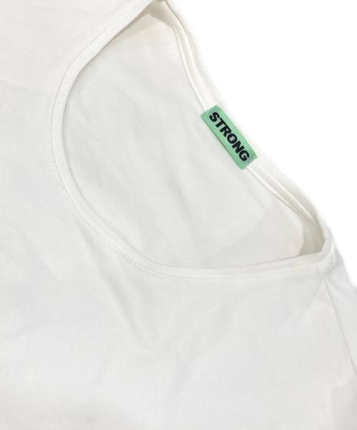 STRONG（ストロング）STRONG (ストロング) PACK TEE SHORT ホワイト サイズ:XSの古着・服飾アイテム