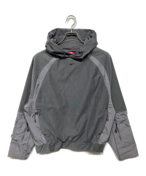 NIKE（ナイキ）NIKE (ナイキ) ショリ ニット ユーティリティ パーカー グレー サイズ:XSの古着・服飾アイテム