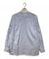 LOEWE (ロエベ) ビブ切替 アシンメトリーシャツ ブルー×ホワイト サイズ:L：12000円