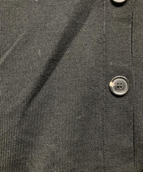 LOEWE（ロエベ）LOEWE (ロエベ) アナグラム刺繍カーディガン ブラック サイズ:Lの古着・服飾アイテム