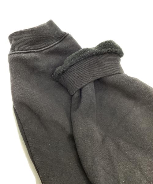 stussy（ステューシー）stussy (ステューシー) Fleece Zip Mock Neck ブラック サイズ:Mの古着・服飾アイテム