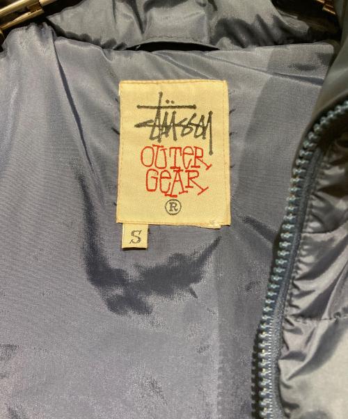 stussy（ステューシー）stussy (ステューシー) ダウンベスト ネイビー サイズ:Sの古着・服飾アイテム
