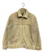 stussyステューシー）の古着「裏ボアコーデュロイジャケット」｜ベージュ