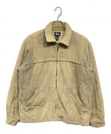 stussy（ステューシー）の古着「裏ボアコーデュロイジャケット」｜ベージュ