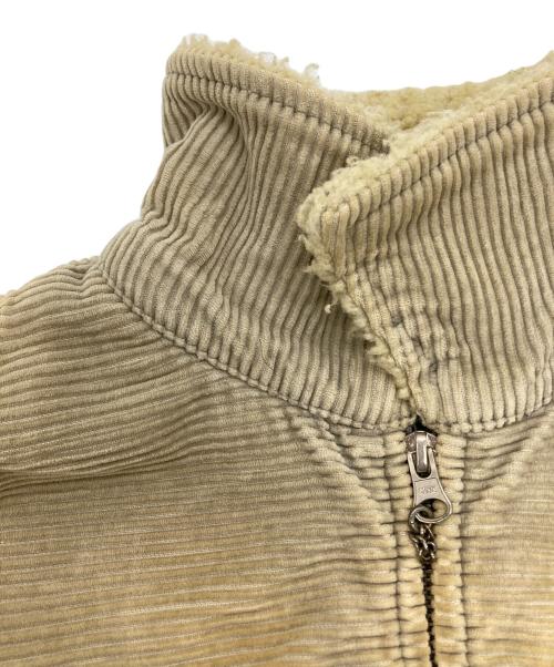 stussy（ステューシー）stussy (ステューシー) 裏ボアコーデュロイジャケット ベージュ サイズ:不明の古着・服飾アイテム