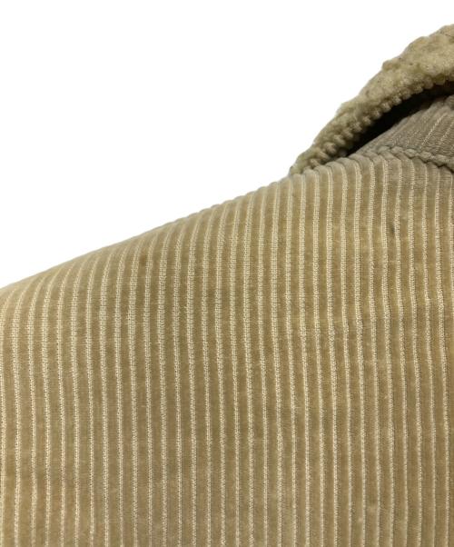 stussy（ステューシー）stussy (ステューシー) 裏ボアコーデュロイジャケット ベージュ サイズ:不明の古着・服飾アイテム