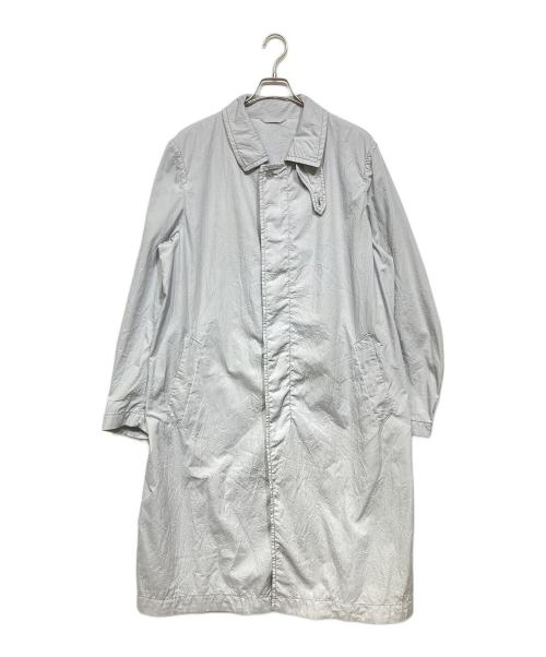 ISSEY MIYAKE MEN（イッセイミヤケメン）ISSEY MIYAKE MEN (イッセイミヤケメン) 比翼コート グレー サイズ:3の古着・服飾アイテム