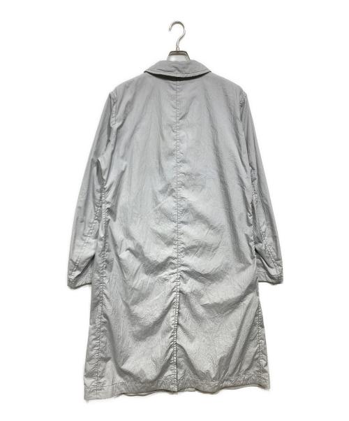 ISSEY MIYAKE MEN（イッセイミヤケメン）ISSEY MIYAKE MEN (イッセイミヤケメン) 比翼コート グレー サイズ:3の古着・服飾アイテム
