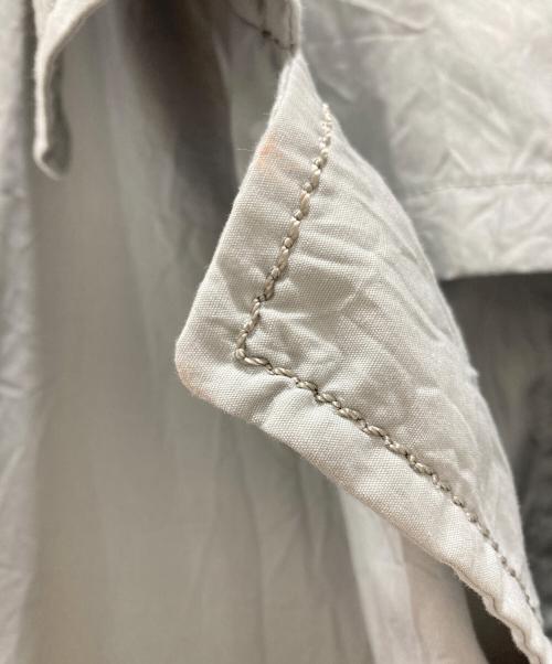 ISSEY MIYAKE MEN（イッセイミヤケメン）ISSEY MIYAKE MEN (イッセイミヤケメン) 比翼コート グレー サイズ:3の古着・服飾アイテム