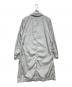 ISSEY MIYAKE MEN (イッセイミヤケメン) 比翼コート グレー サイズ:3：19000円