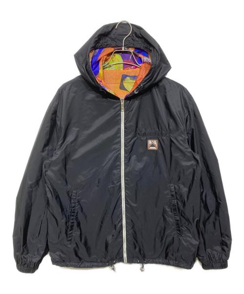 PRADA（プラダ）PRADA (プラダ) グラフィックプリントリバーシブルジャケット マルチカラー サイズ:Lの古着・服飾アイテム