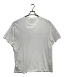 ARC'TERYX（アークテリクス）の古着「Kragg SL Cotton Blurred Bird SS M」｜ホワイト