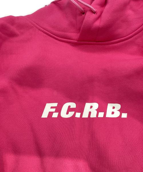 F.C.Real Bristol（エフシーレアルブリストル）F.C.Real Bristol (エフシーレアルブリストル) 5-STAR PULLOVER SWEAT HOODIE ピンク サイズ:XXLの古着・服飾アイテム