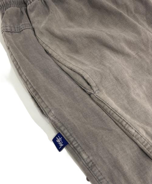 stussy（ステューシー）stussy (ステューシー) ビーチパンツ グレー サイズ:Lの古着・服飾アイテム