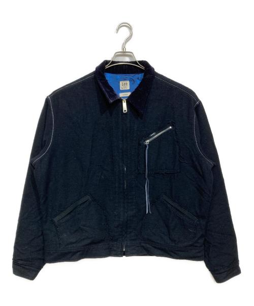 LEE（リー）LEE (リー) YSTRDY'S TMRRW (イエスタデイズトゥモロウ) ウールカットオフブルゾン ネイビー サイズ:Mの古着・服飾アイテム
