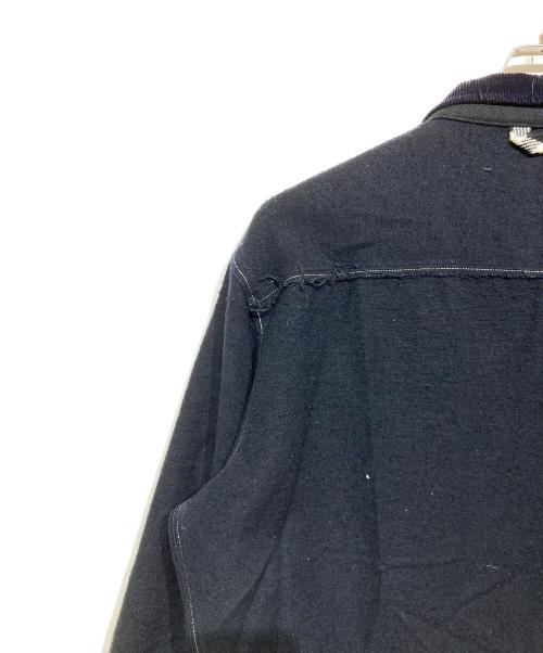 LEE（リー）LEE (リー) YSTRDY'S TMRRW (イエスタデイズトゥモロウ) ウールカットオフブルゾン ネイビー サイズ:Mの古着・服飾アイテム
