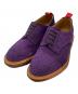 Tricker's（トリッカーズ）の古着「BOURTON スウェードウイングチップシューズ」｜パープル