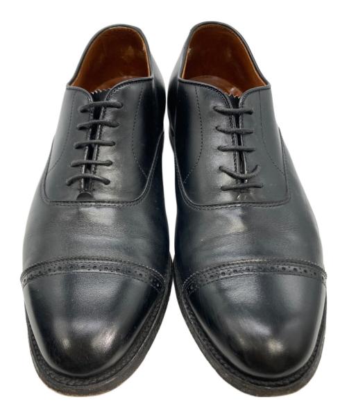 Alden（オールデン）Alden (オールデン) Cap Toe Calf /ドレスシューズ ブラック サイズ:9Dの古着・服飾アイテム
