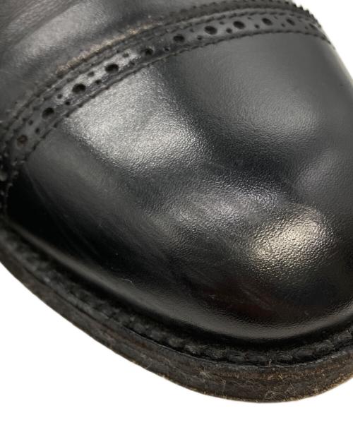 Alden（オールデン）Alden (オールデン) Cap Toe Calf /ドレスシューズ ブラック サイズ:9Dの古着・服飾アイテム