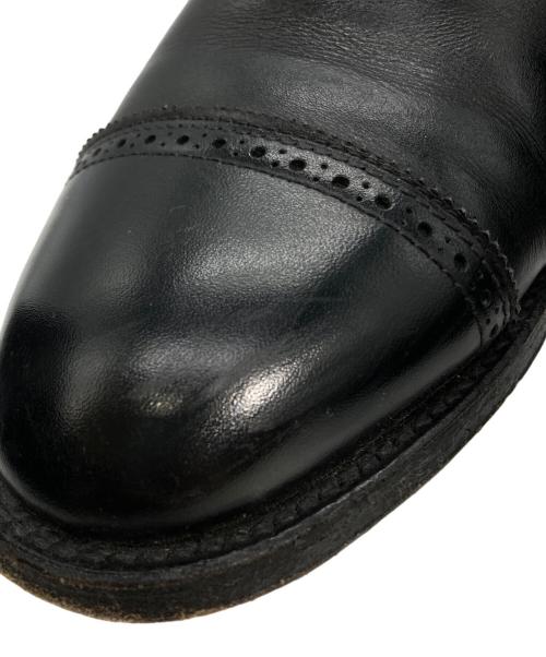Alden（オールデン）Alden (オールデン) Cap Toe Calf /ドレスシューズ ブラック サイズ:9Dの古着・服飾アイテム