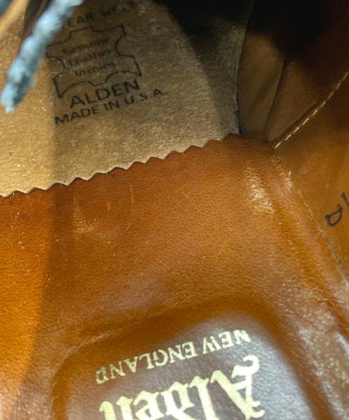 Alden（オールデン）Alden (オールデン) Cap Toe Calf /ドレスシューズ ブラック サイズ:9Dの古着・服飾アイテム