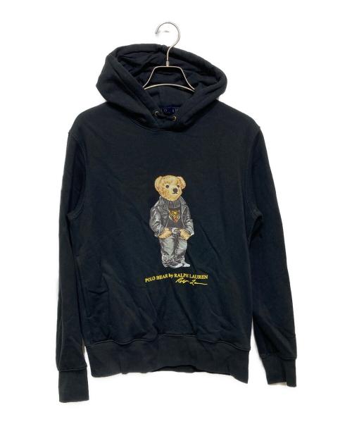 POLO RALPH LAUREN（ポロ・ラルフローレン）POLO RALPH LAUREN (ポロ・ラルフローレン) ポロベアパーカー ブラック サイズ:Sの古着・服飾アイテム