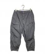 THE NORTHFACE PURPLELABELザ・ノースフェイス パープルレーベル）の古着「Ripstop Wide Cropped Field Pants」｜グレー