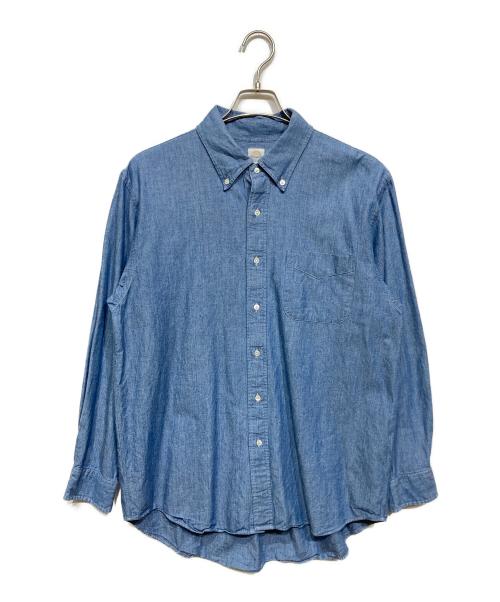 D.C.WHITE（ディーシーホワイト）D.C.WHITE (ディーシーホワイト) IVY BD SHIRTS インディゴ サイズ:Lの古着・服飾アイテム