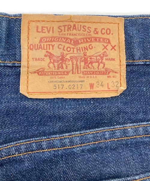 LEVI'S（リーバイス）LEVI'S (リーバイス) 66後期 517-0217デニムパンツ インディゴ サイズ:34の古着・服飾アイテム
