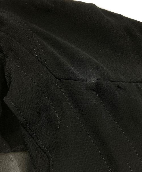 COMME des GARCONS COMME des GARCONS（コムデギャルソン コムデギャルソン）COMME des GARCONS COMME des GARCONS (コムデギャルソン コムデギャルソン) フリルブラウス ブラック サイズ:XSの古着・服飾アイテム