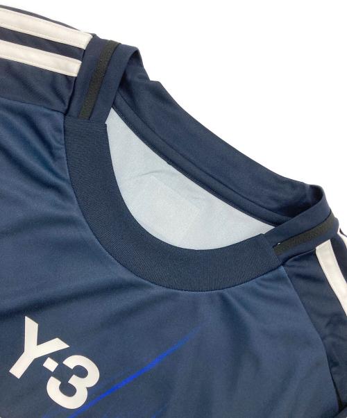 Y-3（ワイスリー）Y-3 (ワイスリー) JFA (ジェーエフエー) ゲームシャツ ネイビー サイズ:3XL 未使用品の古着・服飾アイテム