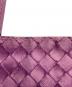 中古・古着 BOTTEGA VENETA (ボッテガベネタ) ナイロン プリントハンドバッグ パープル：12000円