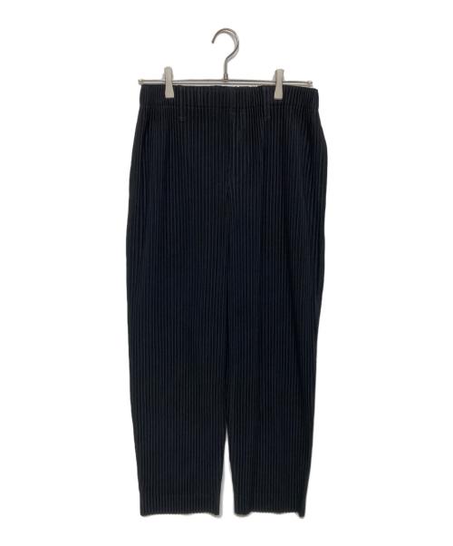 HOMME PLISSE ISSEY MIYAKE（オム プリッセ イッセイ ミヤケ）HOMME PLISSE ISSEY MIYAKE (オム プリッセ イッセイ ミヤケ) プリーツパンツ ブラック サイズ:1の古着・服飾アイテム