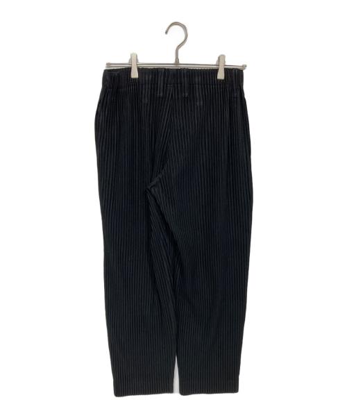 HOMME PLISSE ISSEY MIYAKE（オム プリッセ イッセイ ミヤケ）HOMME PLISSE ISSEY MIYAKE (オム プリッセ イッセイ ミヤケ) プリーツパンツ ブラック サイズ:1の古着・服飾アイテム