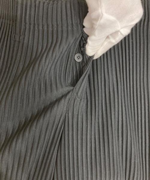 HOMME PLISSE ISSEY MIYAKE（オム プリッセ イッセイ ミヤケ）HOMME PLISSE ISSEY MIYAKE (オム プリッセ イッセイ ミヤケ) プリーツパンツ ブラック サイズ:1の古着・服飾アイテム